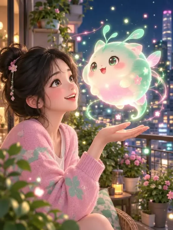 便利店里的花妖邻居封面
